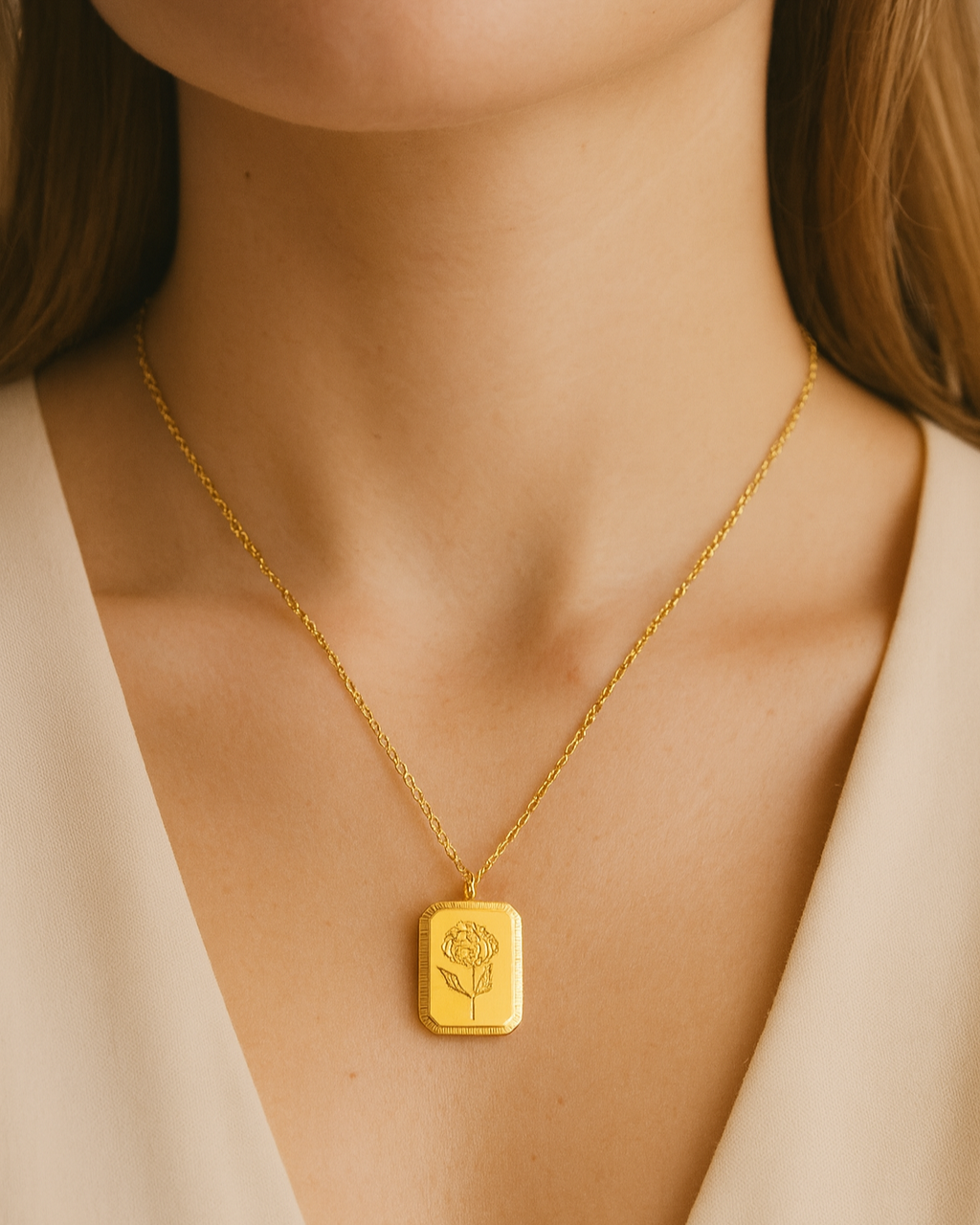 Geburtsstein-Halskette