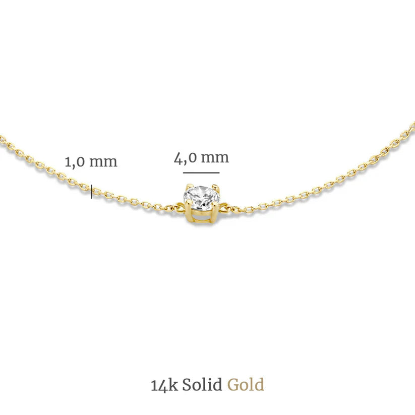 Cléa Moissanit Steine Set | Gold