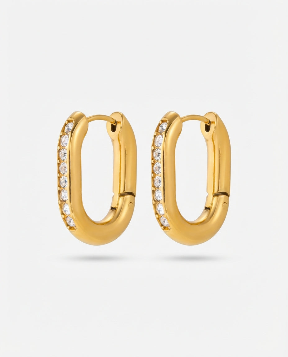 Elegante Clip-Ohrringe