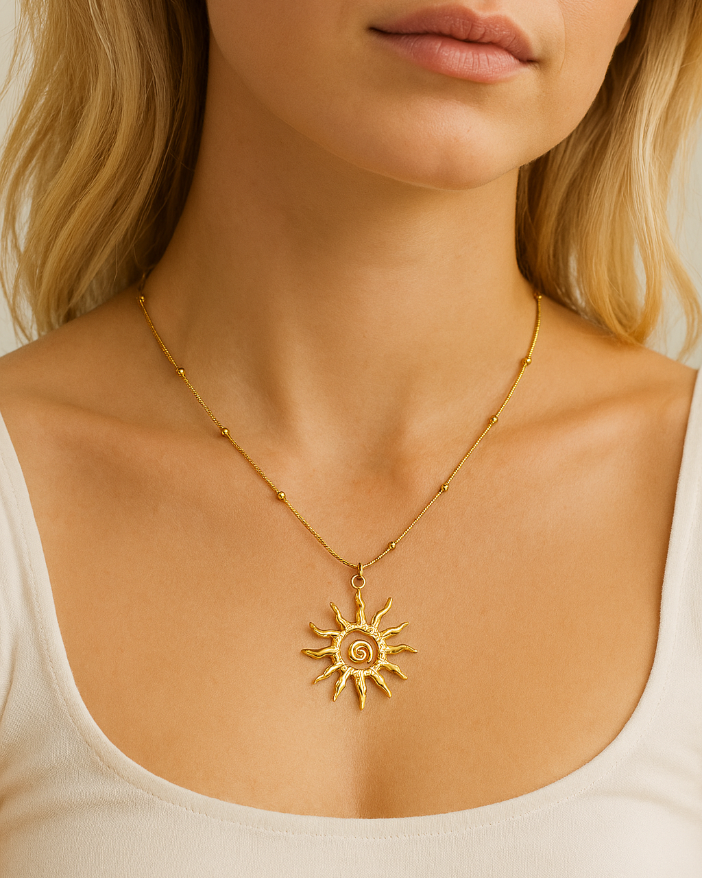 Soleil Sonnenhalskette