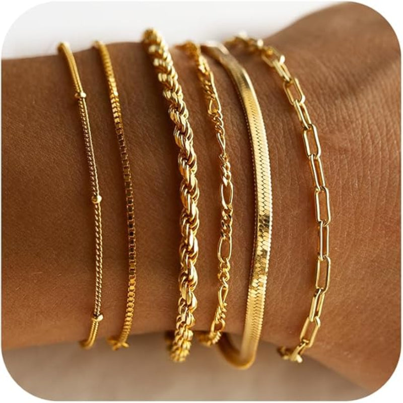 Isabella Vernetta Armbandenset | Gold