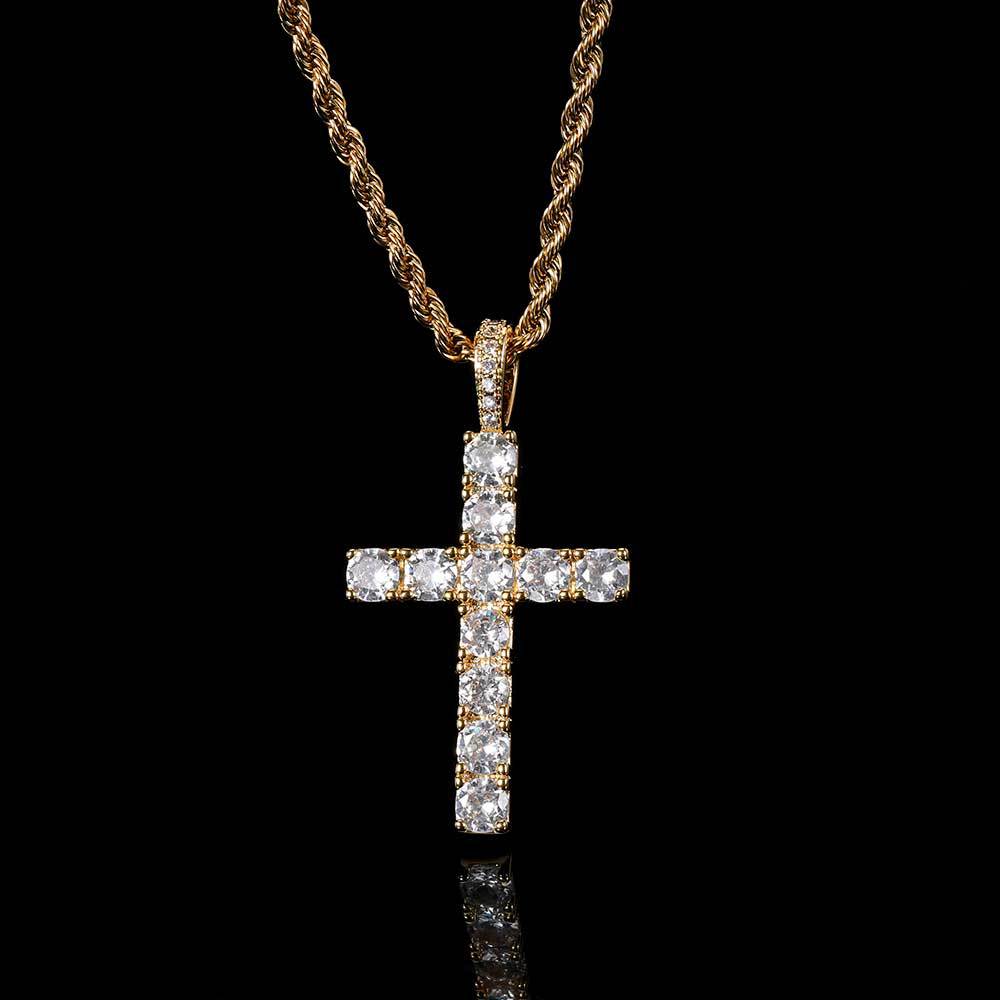 Kreuzkette | Gold