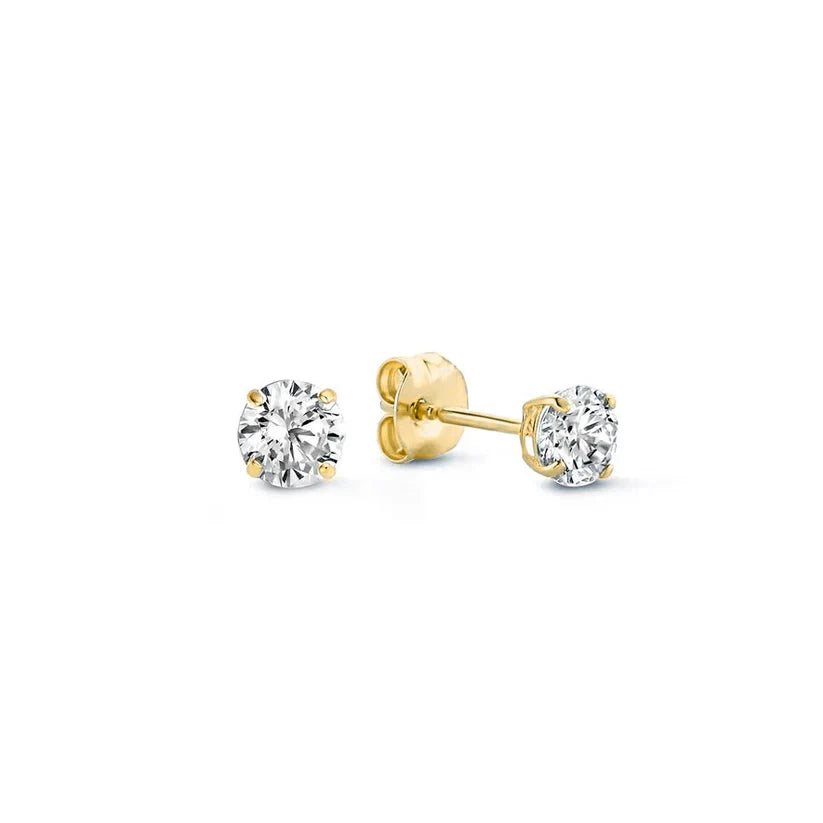Larmes de Lune Steine Ohrringe | Gold