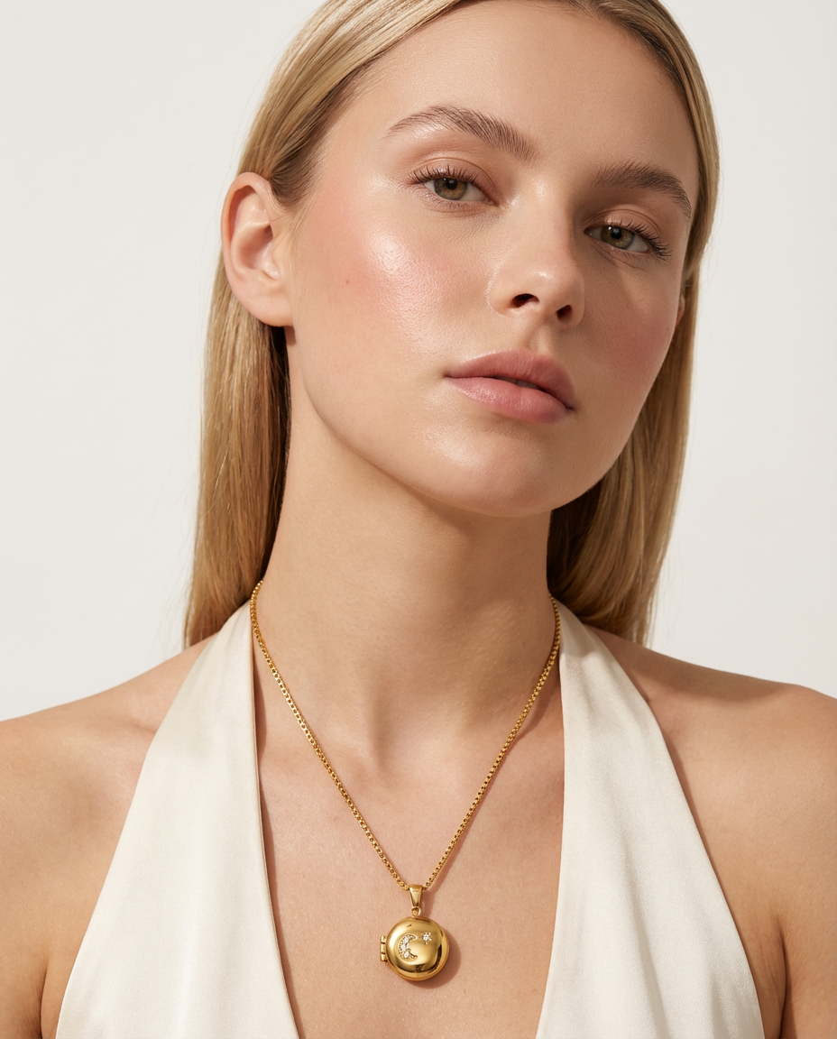 Locket Pendant Necklace