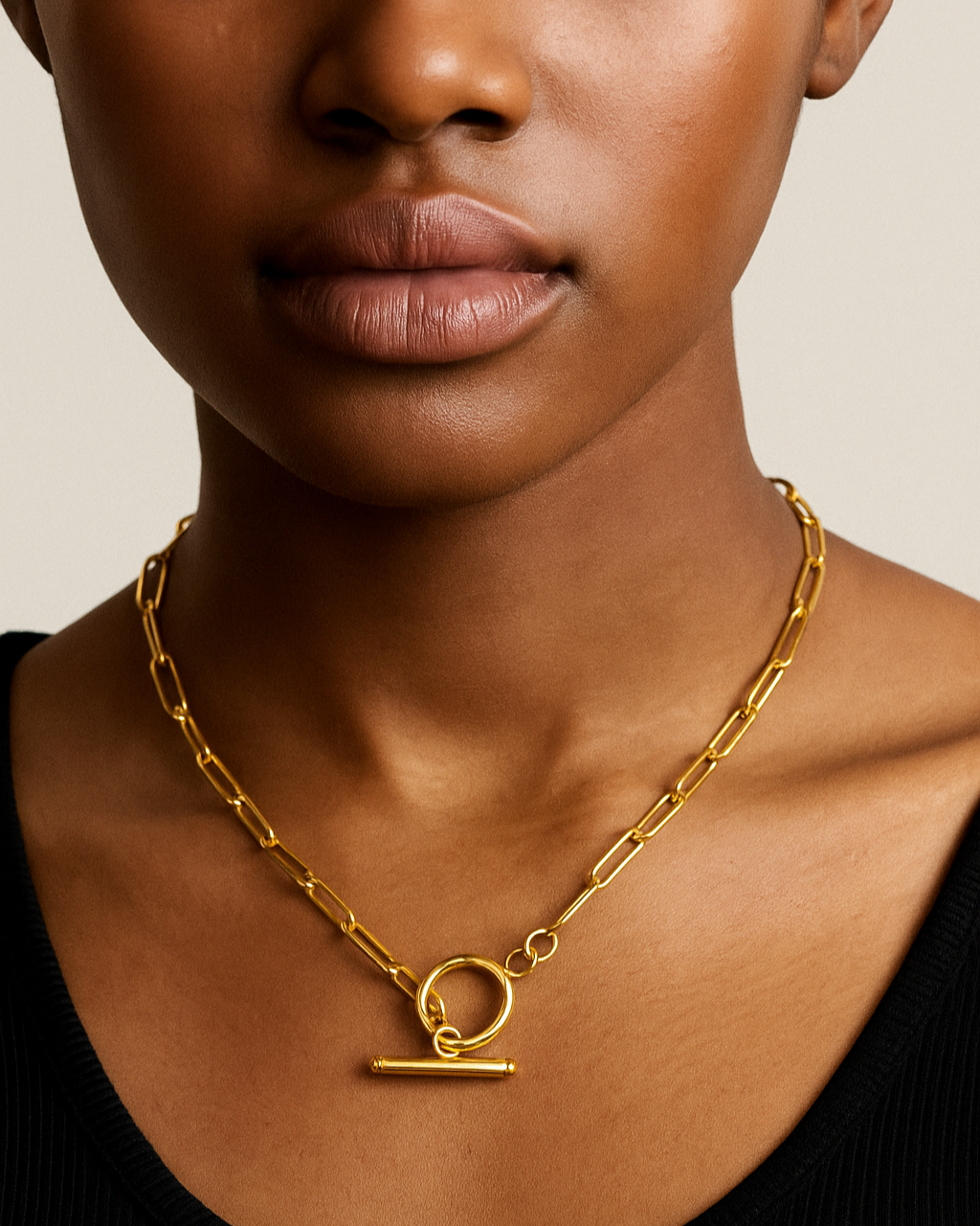 Maëlys Büroklammer-Halskette