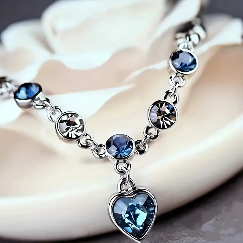 Ozean Herz Glanz Armband
