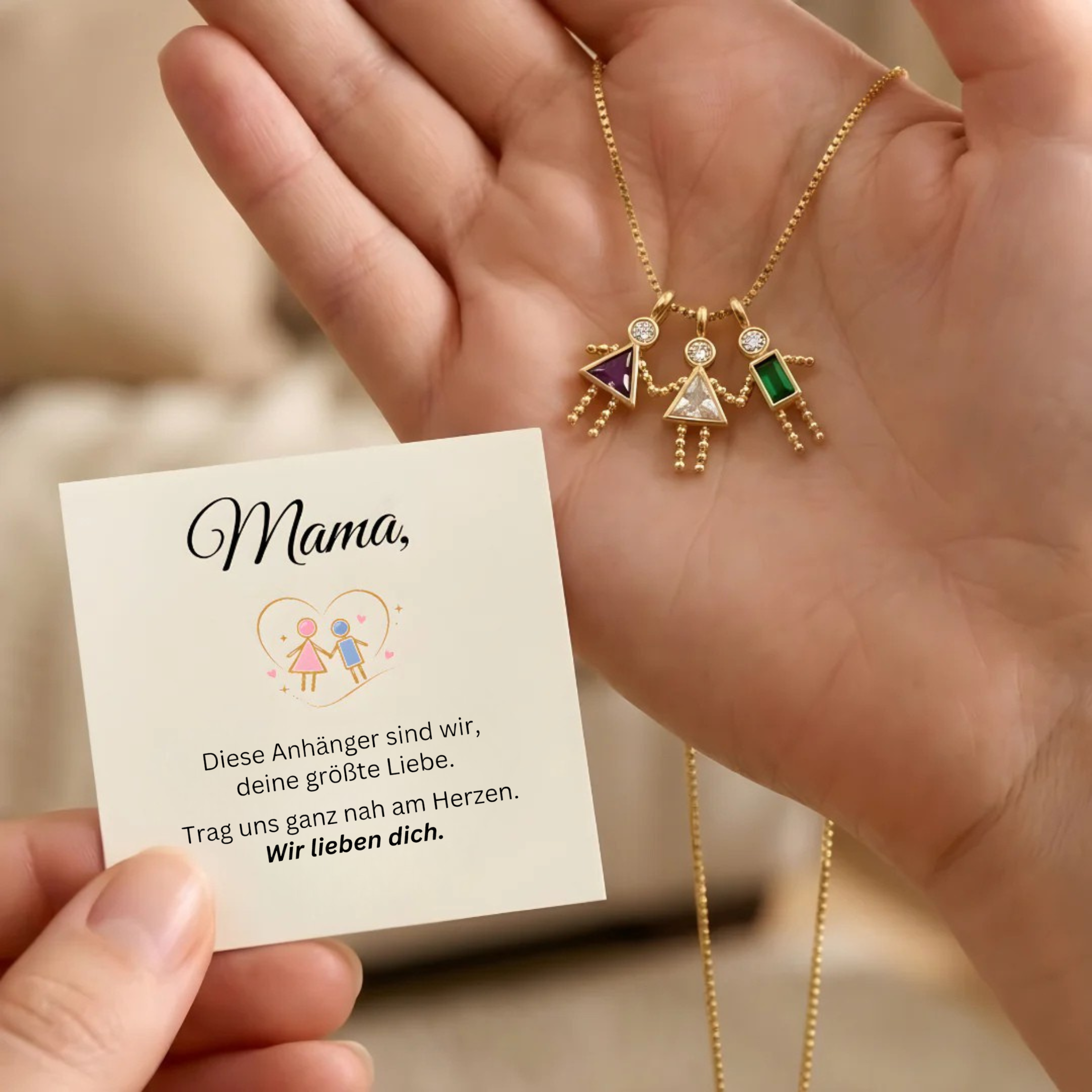 Mama-Liebe Halskette