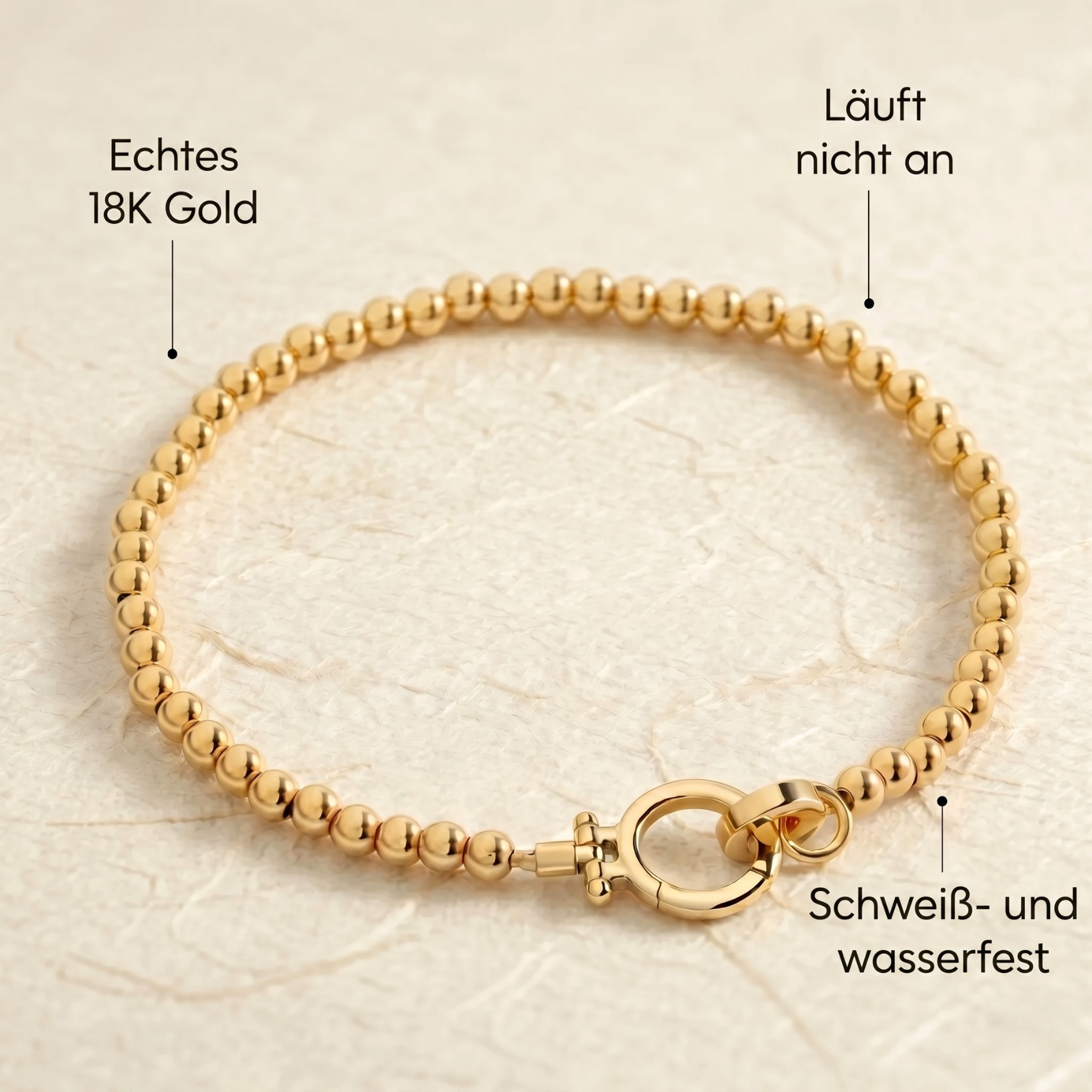 Mint Perlenarmband