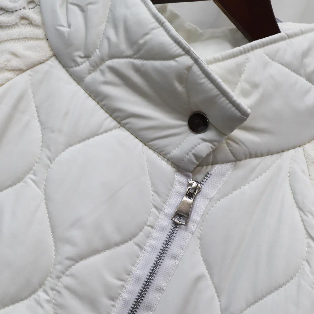 Autumn Fashion Coats Women Knitted Patchwork Long Sleeve Jcaket Women's Warm Female Elegant Casual Overcoat Loose Outerwear