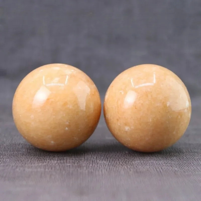 5 cm jade handmassagebal voor vingertraining en flexibele bal voor ouderenhandtraining en fitnesshandbal