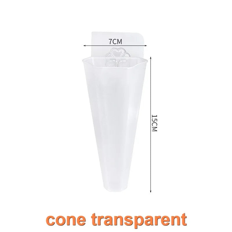 2660 DIY hanger plantenpot binnen plastic plantenbak muur hangende bloemen cover ronde plantenpot binnen plastic plantenbak opbergdoos