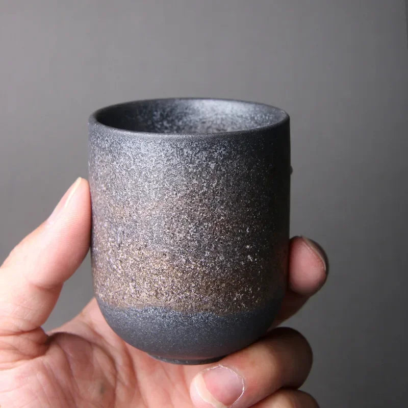 일본 도자기 빈티지 도자기 컵, 건강 라이프 스타일, 쿵푸 찻잔, 음료용기, 술 컵, 200ml, 128ml