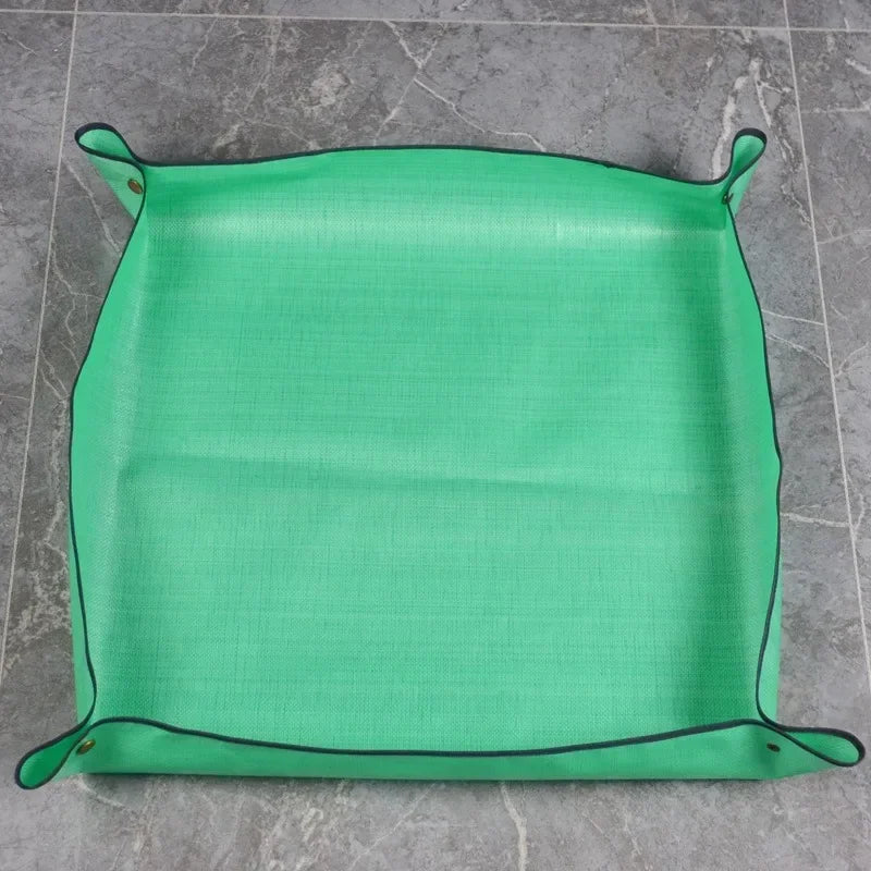 50cm/100cm Flower Pot Planting Mat Transplanting Waterproof Mats Gardening Potting Pad Foldable Garden Plant