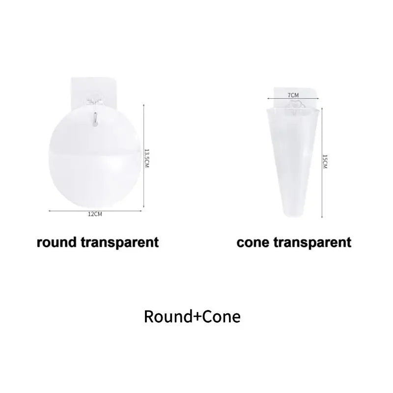 2660 DIY hanger plantenpot binnen plastic plantenbak muur hangende bloemen cover ronde plantenpot binnen plastic plantenbak opbergdoos