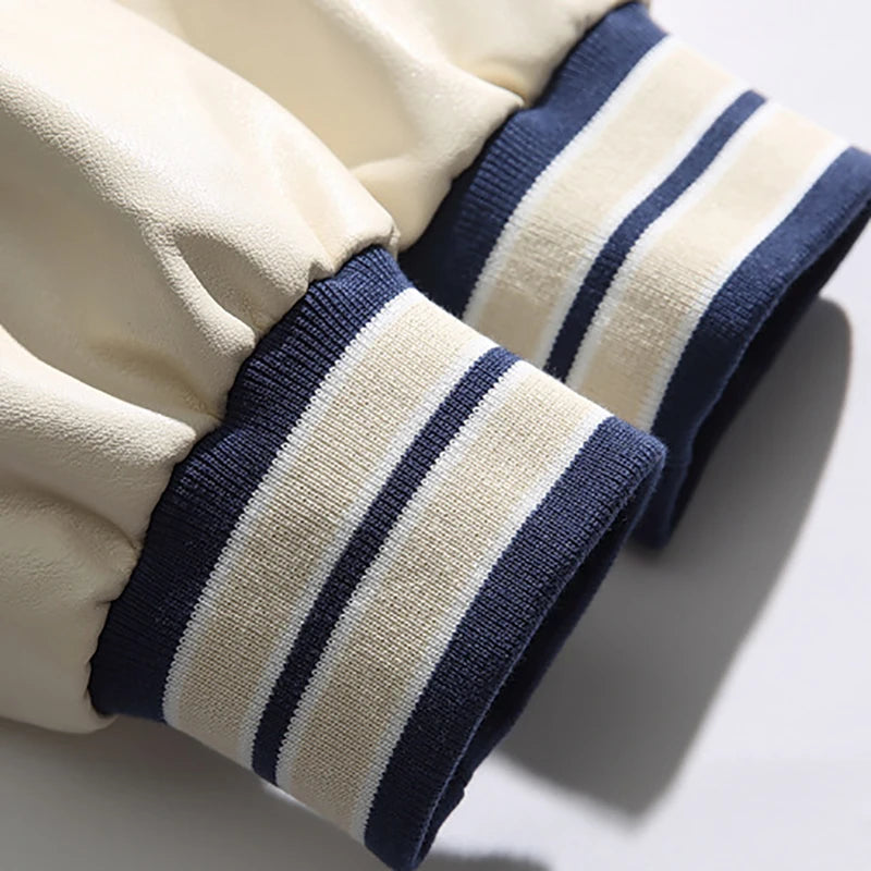 🇩🇪 Haven – Bestickte Übergangsjacke mit Lässigem Street-Look