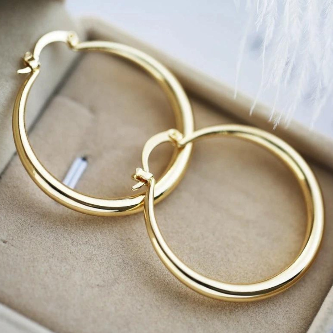 Marias - Vintage goldene Ohrringe