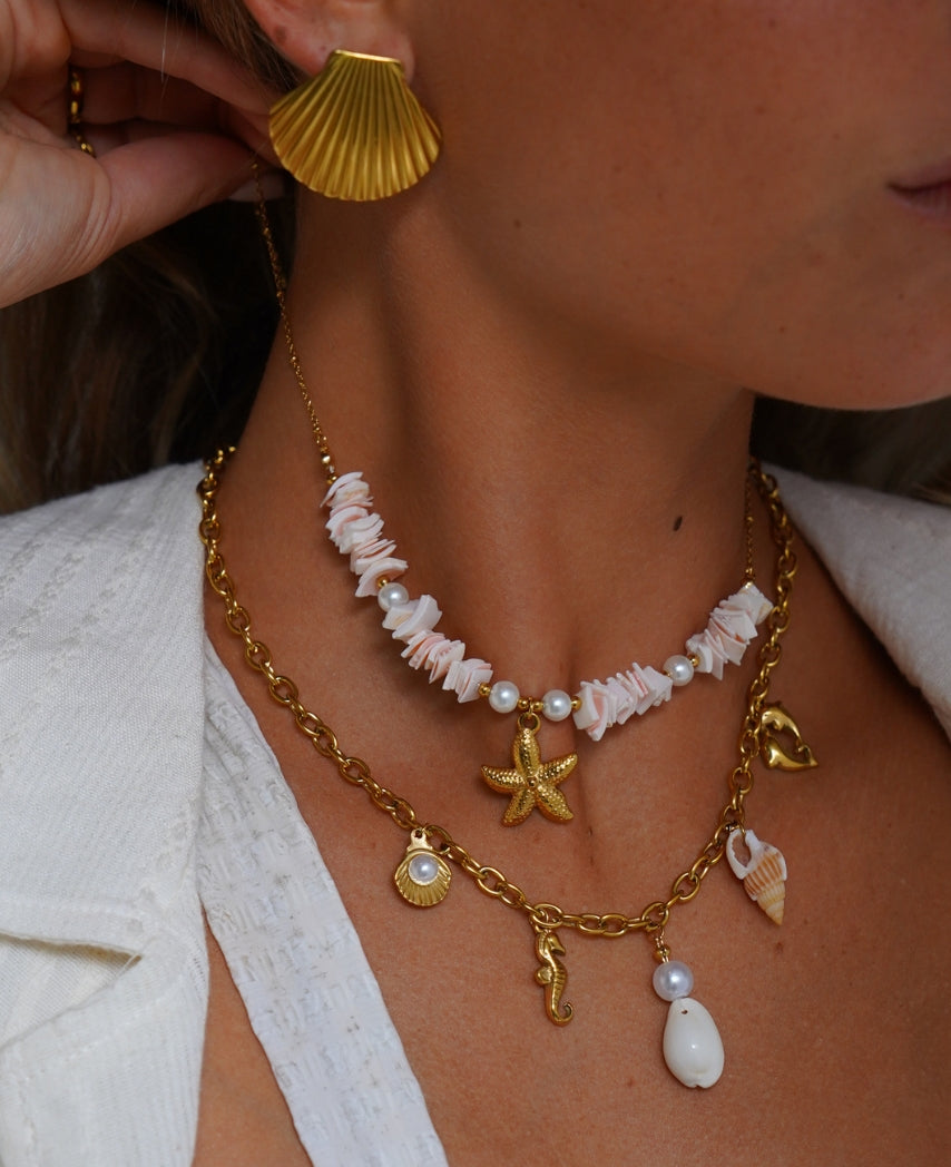 Nalia Charm Halskette