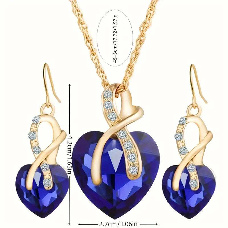 Tavira Marisolde goldene Schmuckset