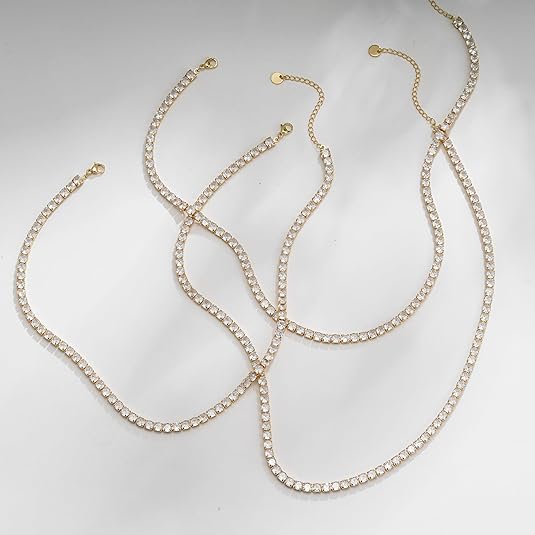 Tennisketting | Gold