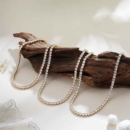 Tennisketting | Gold