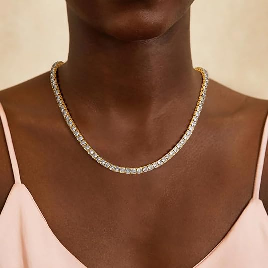 Tennisketting | Gold