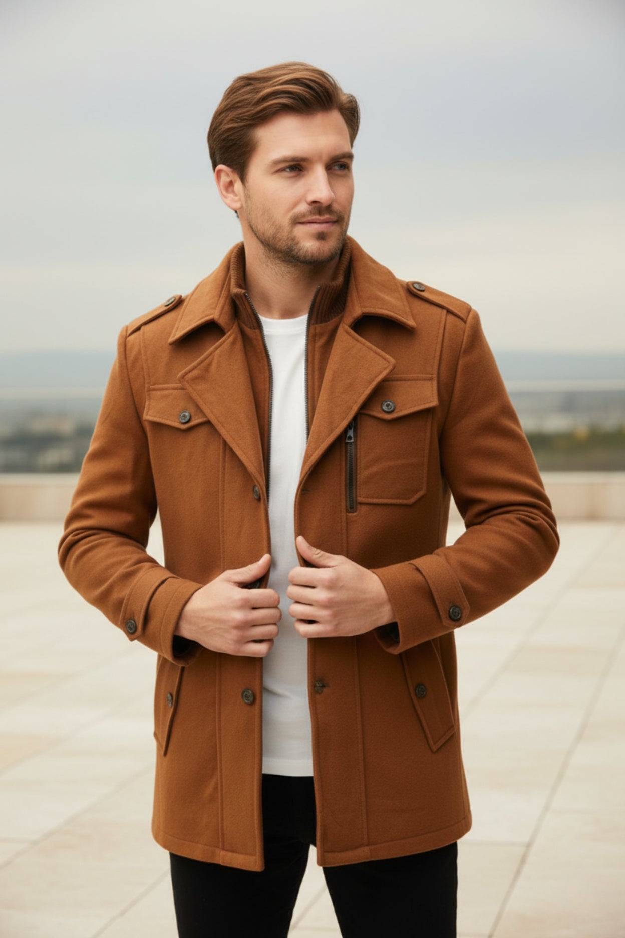 Lorenzo | Eleganter Herrenmantel