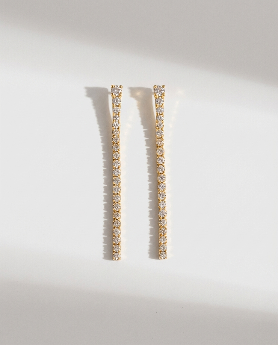 Serena Quastenohrringe