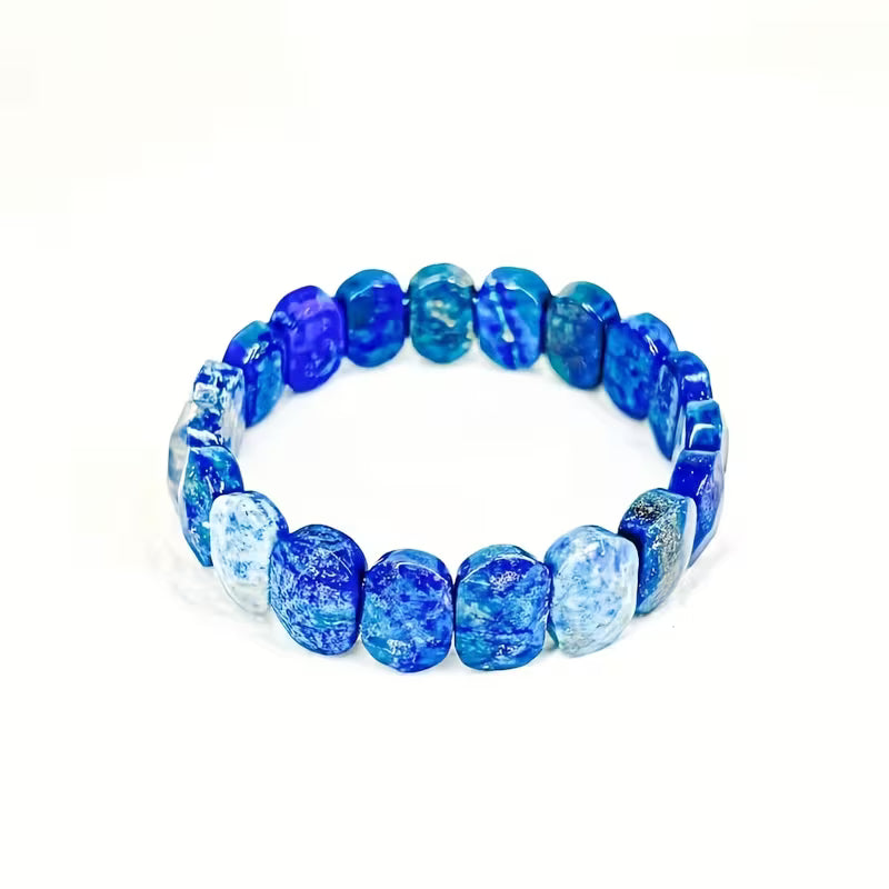 Blaues Steinsarmband | Gemeinsam gegen Diabetes