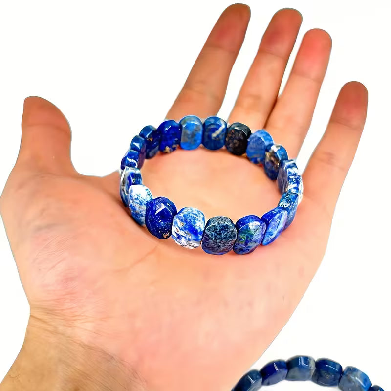 Blaues Steinsarmband | Gemeinsam gegen Diabetes