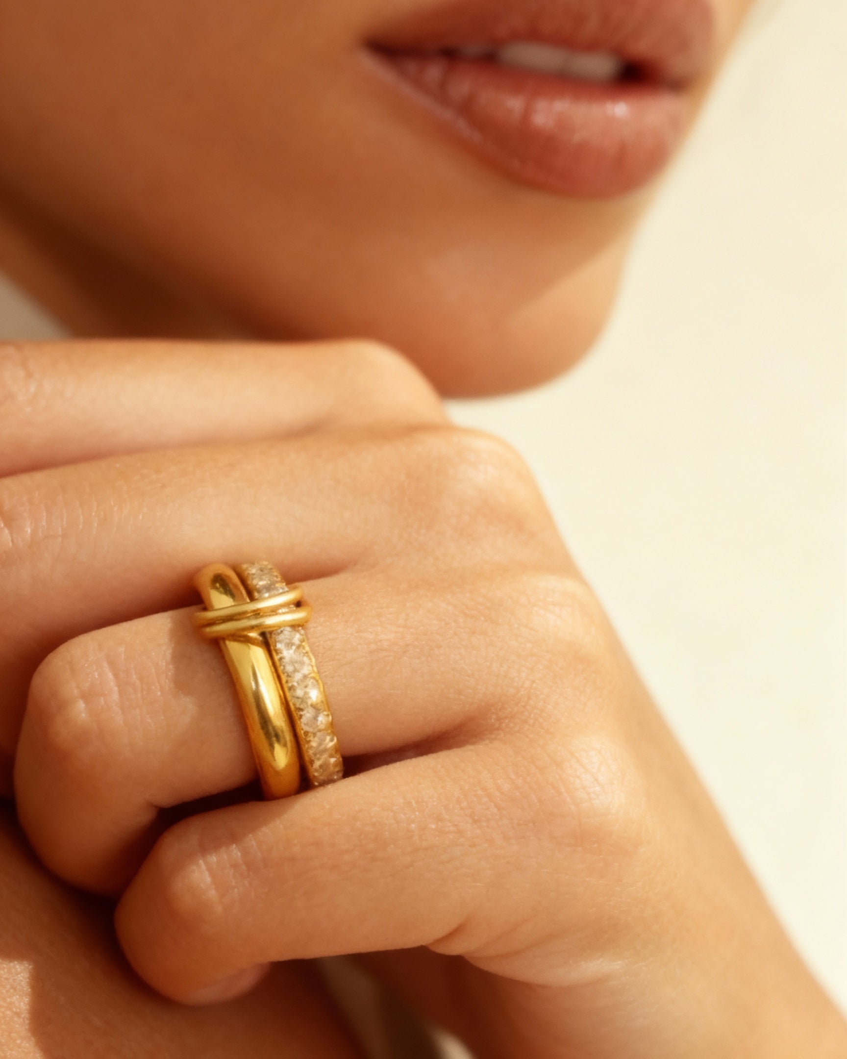 Camille Stapeldiamantring