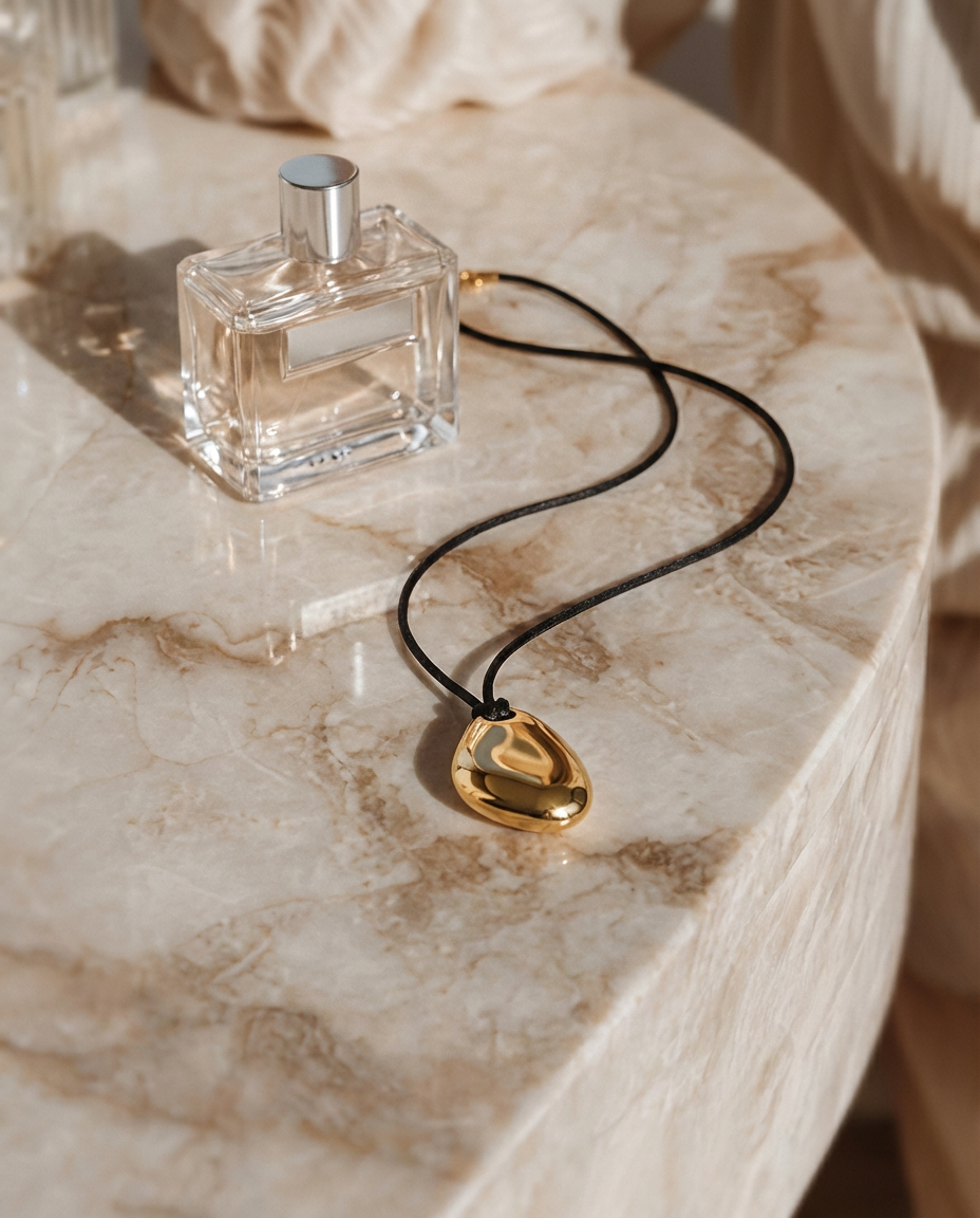 Pebble Pendant Necklace