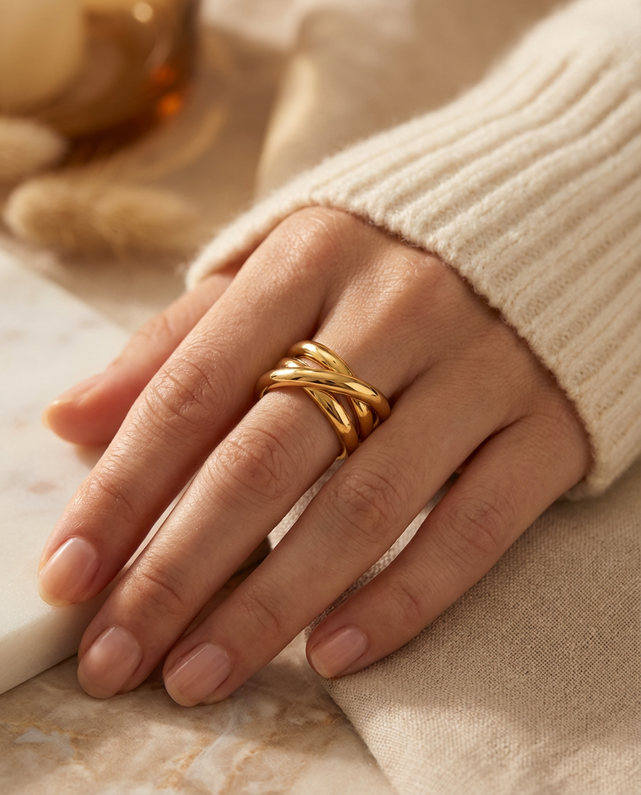Elise Bold Dome Ring