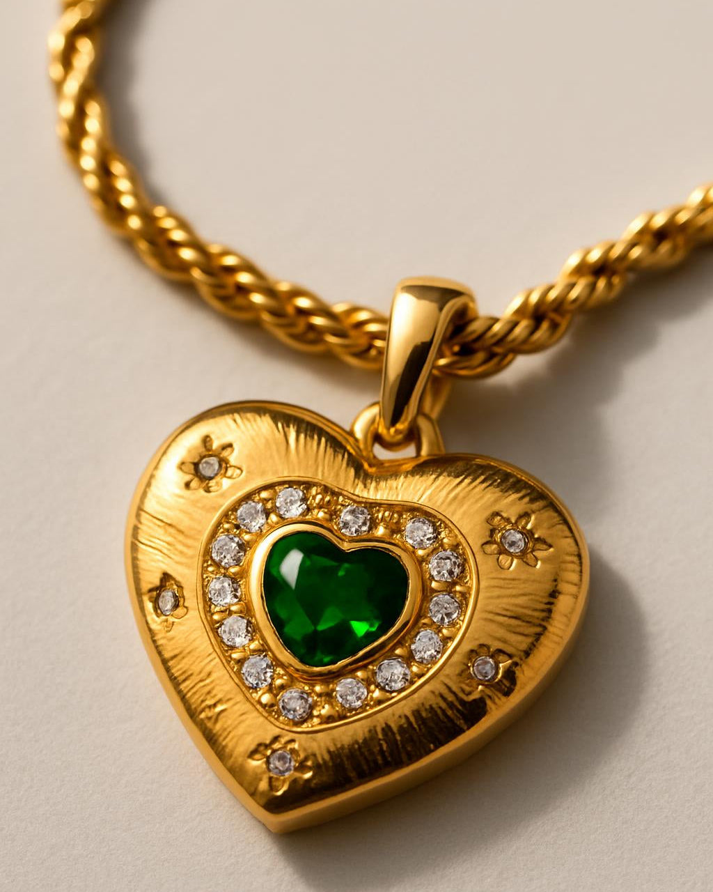 Mía Grüne Halskette