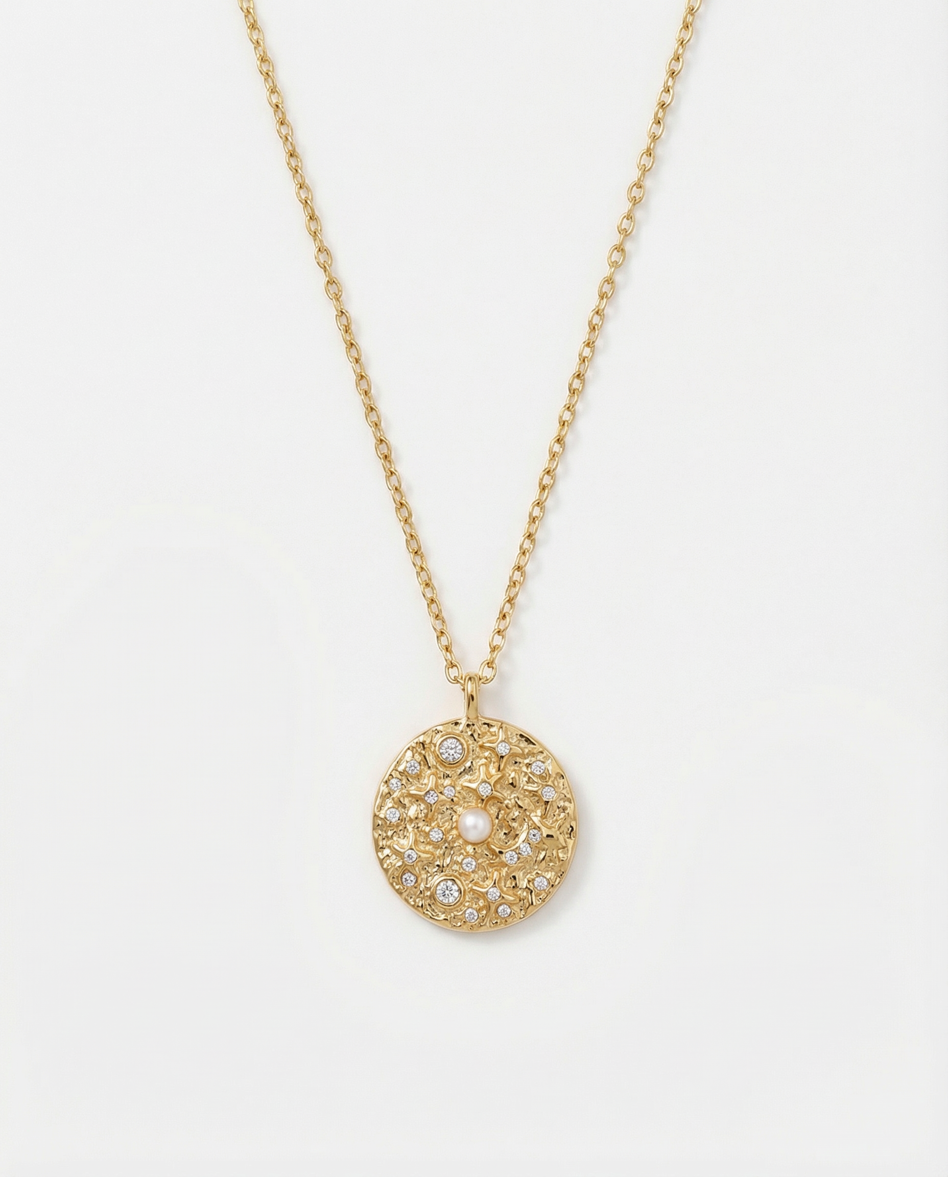 Celeste Cosmic Medallion Necklace