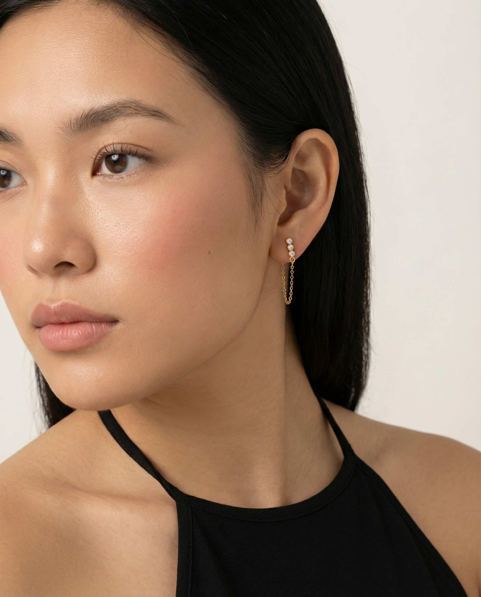 Mira Wave Drop Earrings