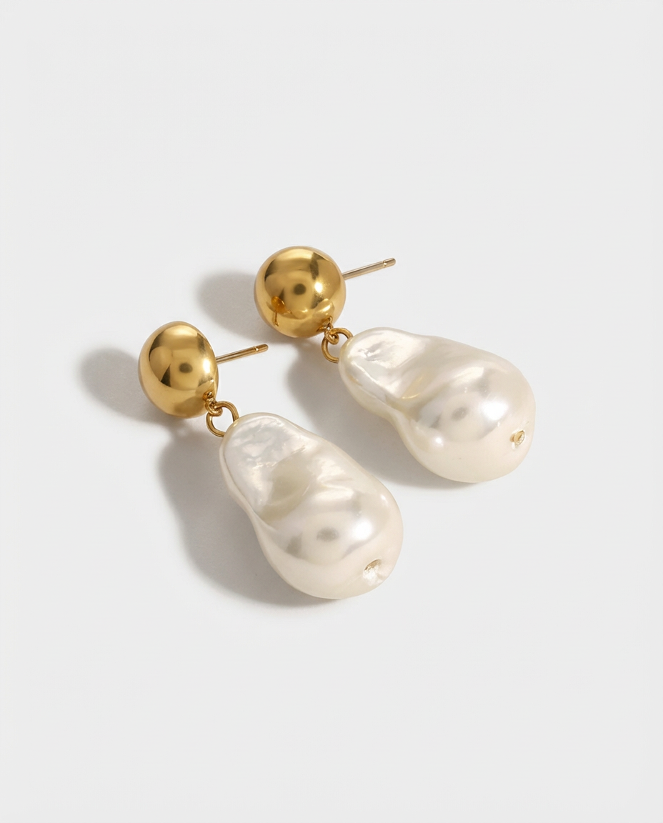 Solange Perlenohrringe