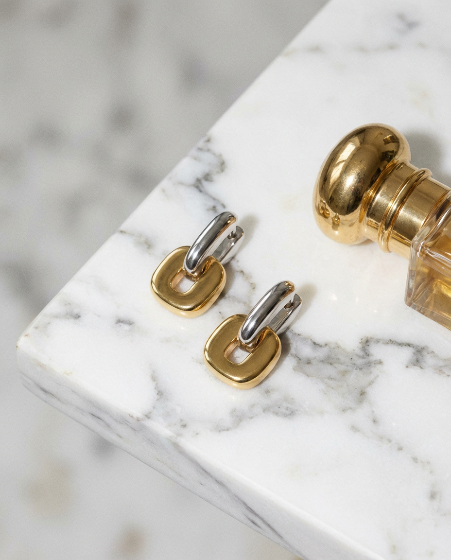 Colette Geometrische Tropfenohrringe