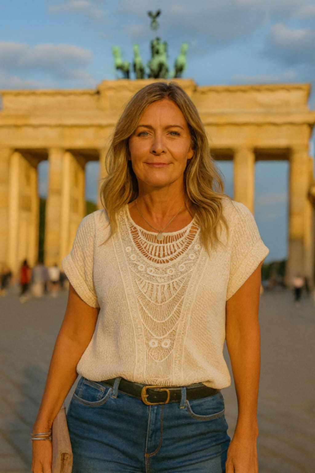 Karin | Elegante Bluse im Ibiza-Stil