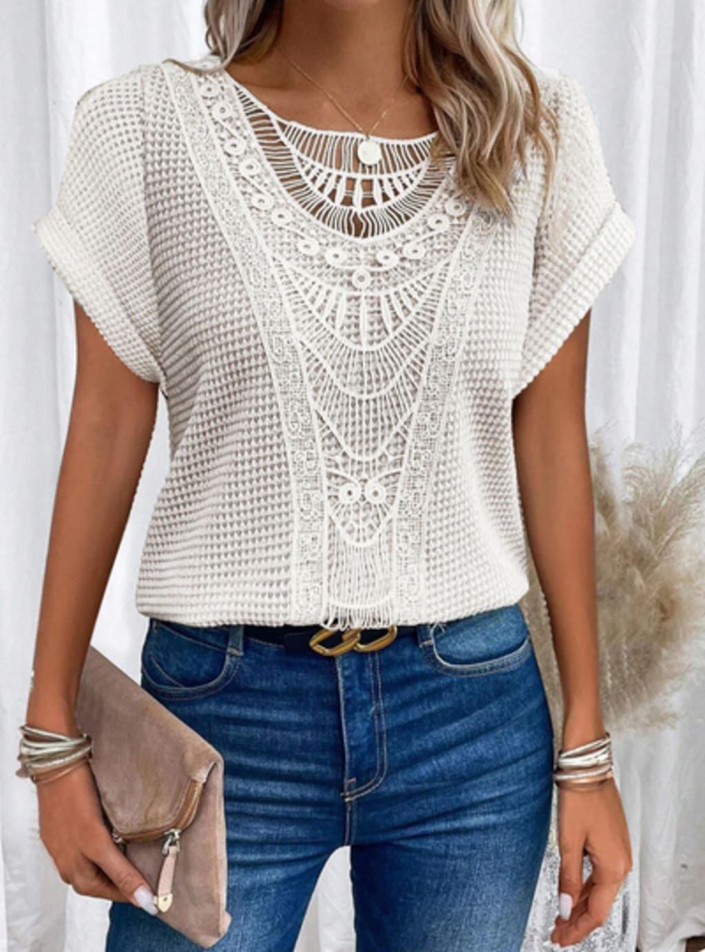 Karin | Elegante Bluse im Ibiza-Stil