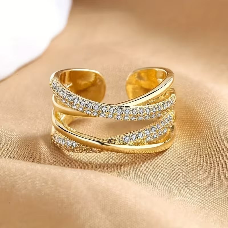 Glitzernder Unterstützungsring | Gemeinsam gegen Brustkrebs