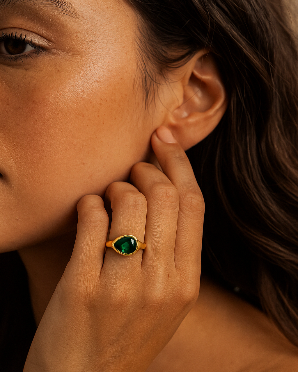 Émeraude Élise Ring